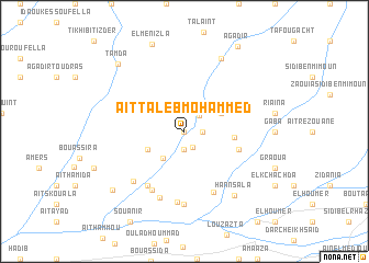 map of Aït Taleb Mohammed