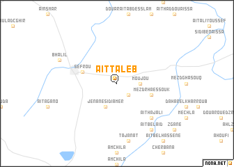 map of Aït Taleb