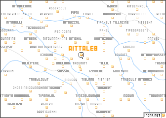 map of Aït Taleb