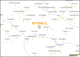 map of Aït Tamlil