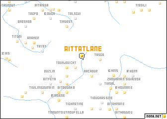 map of Aït Tatlane