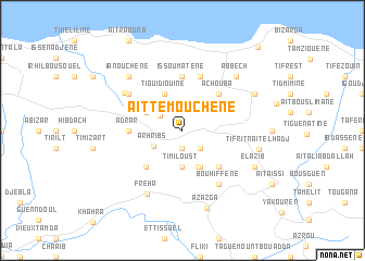 map of Aït Temouchene