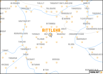 map of Aït Tleha