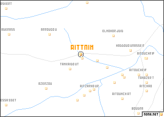 map of Aït Tnim