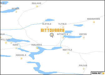 map of Aittovaara