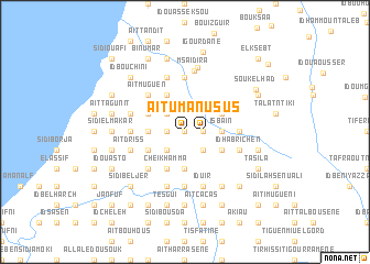 map of Ait U Manús