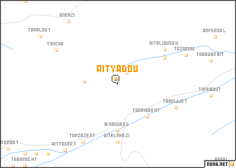 map of Aït Yadou