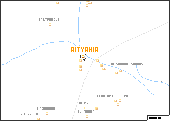 map of Aït Yahia