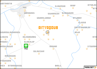 map of Aït Yàqoub