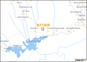 map of Aït Yidir