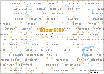 map of Aitzendorf