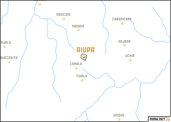 map of Aiupa