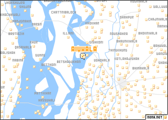 map of Aiuwāla