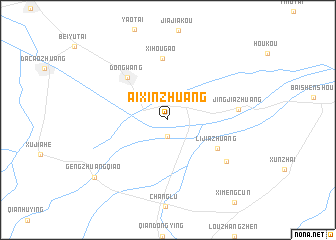 map of Aixinzhuang