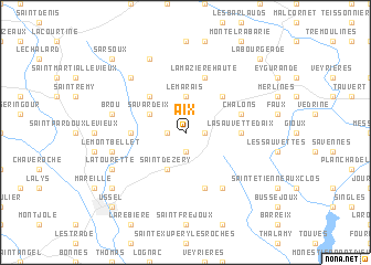 map of Aix