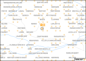 map of Aix