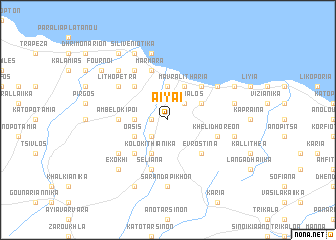 map of Aiyaí