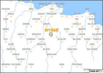 map of Aiyawa