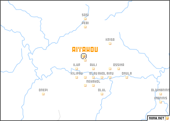 map of Aiyawou