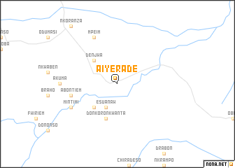 map of Aiyerade