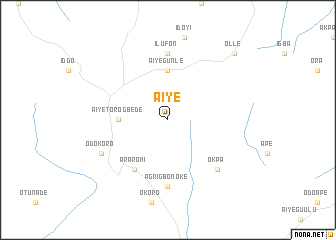 map of Aiye