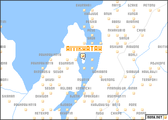 map of Aiyikwataw
