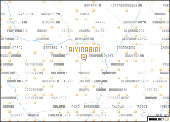 map of Aiyinabiri