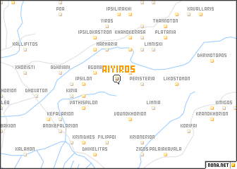 map of Aíyiros