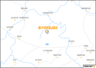 map of Aiyomojok