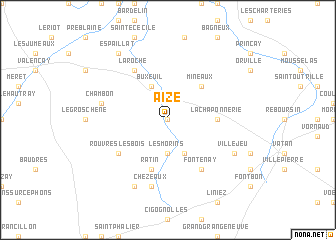 map of Aize