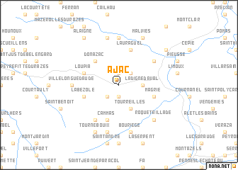 map of Ajac