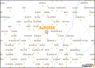 map of Ajagase