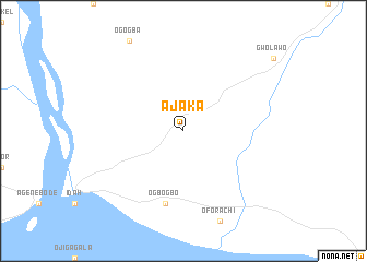 map of Ajaka