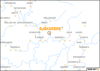 map of Ajakurama