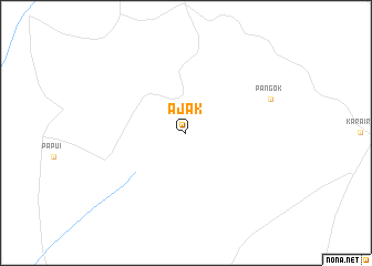 map of Ajak