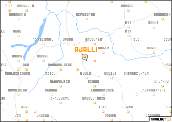 map of Ajalli