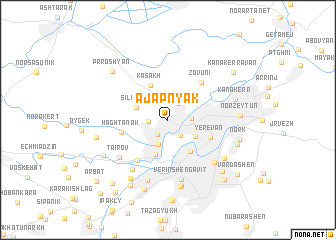 map of Ajʼapʼnyak