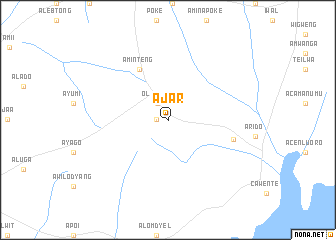 map of Ajar