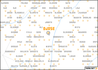 map of Ajase