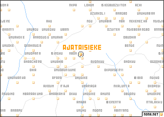map of Ajata Isieke
