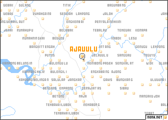 map of Ajau Ulu