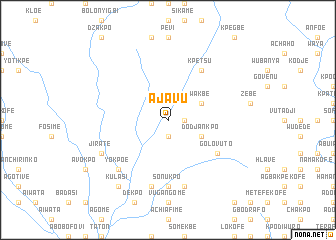 map of Ajavu