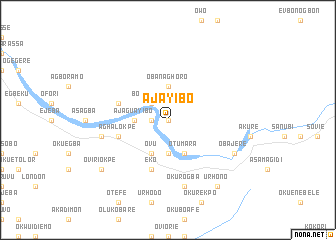 map of Ajayibo
