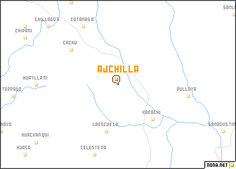 map of Ajchilla