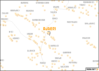 map of Ajderi