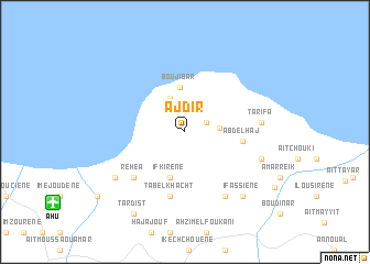map of Ajdir