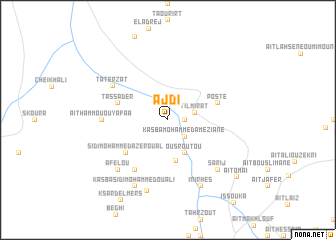 map of Ajdi