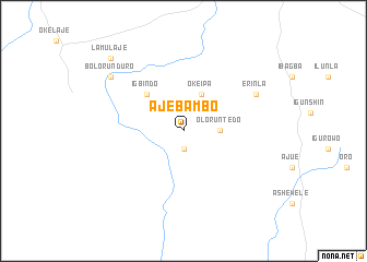 map of Ajebambo