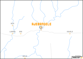 map of Ajebandele