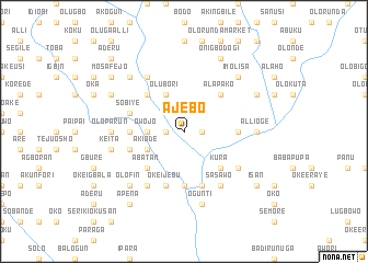 map of Ajebo